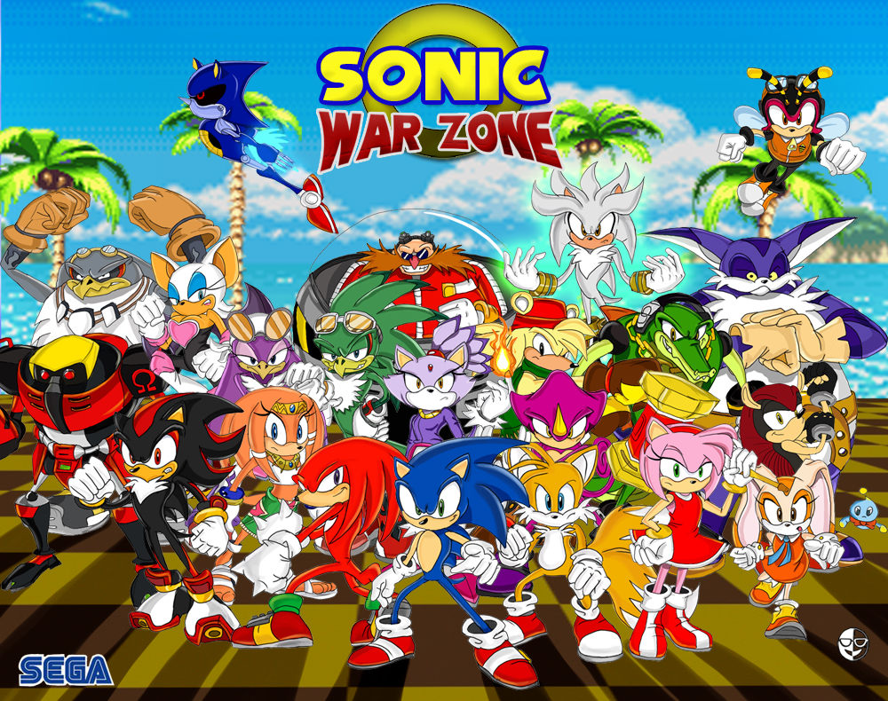 sonic the fighters games